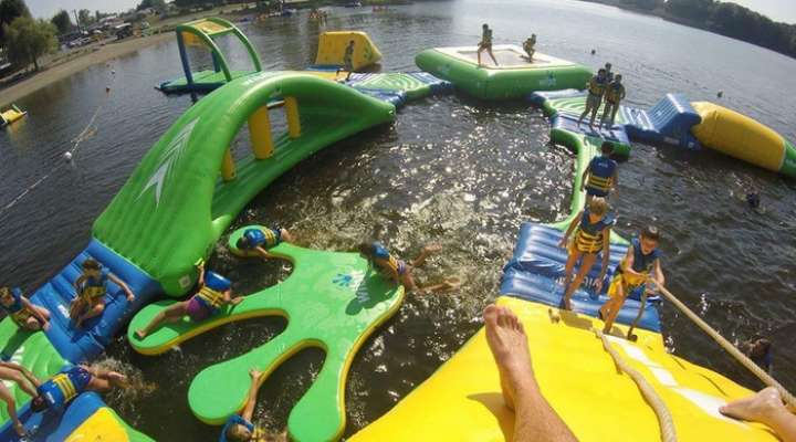 Parcours aquatique Mitt'parc