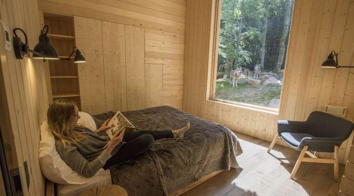 Hébergement insolite - Hameau des Loups