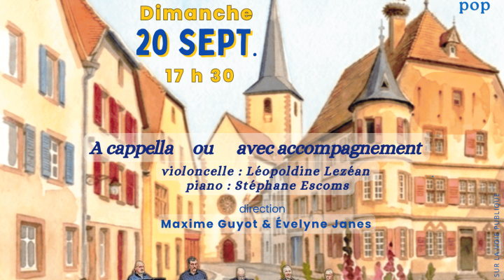 Concert de l'ensemble vocal Novo Genere