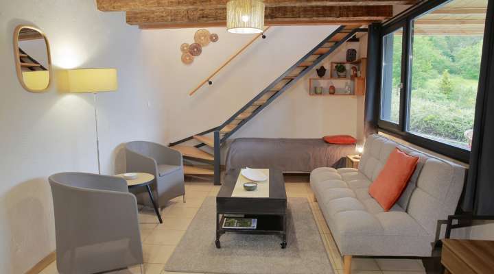 Gîte atypique au bord de l'eau