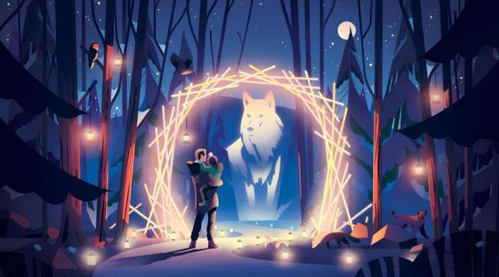 Parcours Lumières d'Hiver