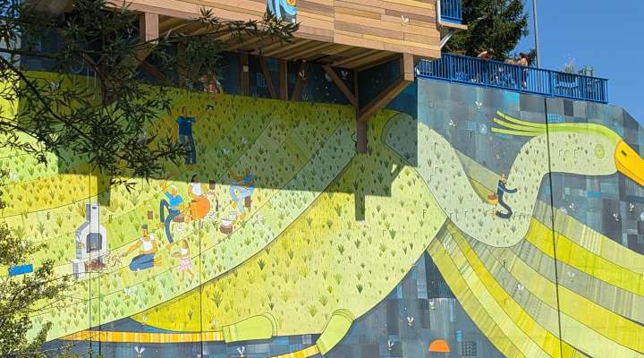 Fresque - Passeur d'Eaux Douces