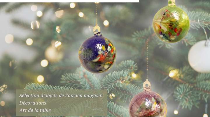 Grande vente inédite de pièces de la cristallerie de Vallérysthal