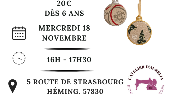 Atelier créatif Noël