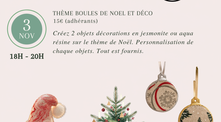 Atelier créatif Noël