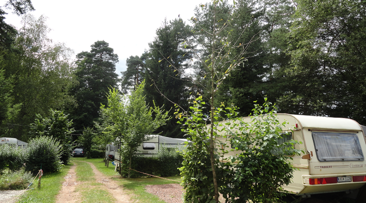 Aire de service camping-cars du camping de Hanau