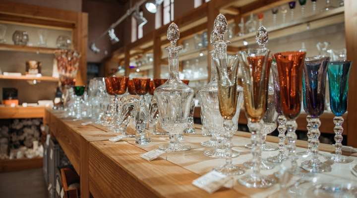 Comptoir de la manufacture - cristal de Saint-Louis