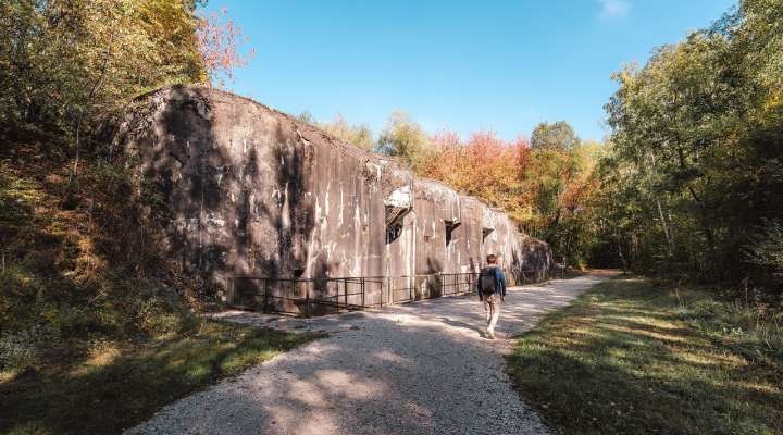Sentier d'excellence 5 - autour des blocs de combats du Simserhof