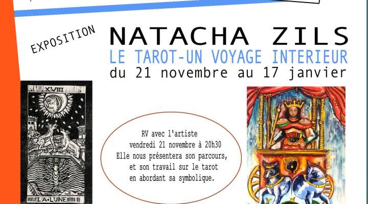 Expo-conférence Natacha Zils - Le tarot un voyage intérieur