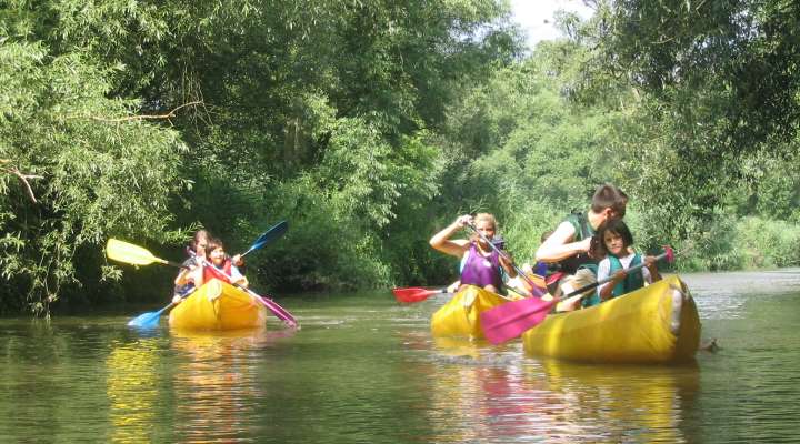 Au fil de l'eau sur la Nied en kayak de Bouzonville à Guerstling