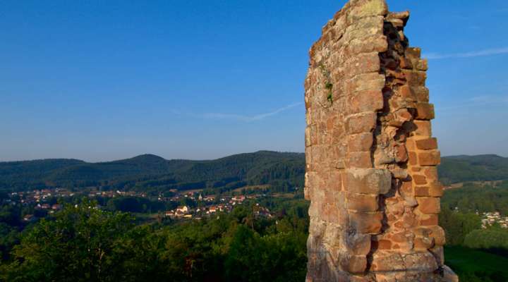 Autour du château de Ramstein