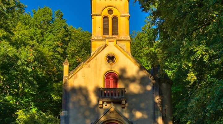 La source de Charlemagne en VTT