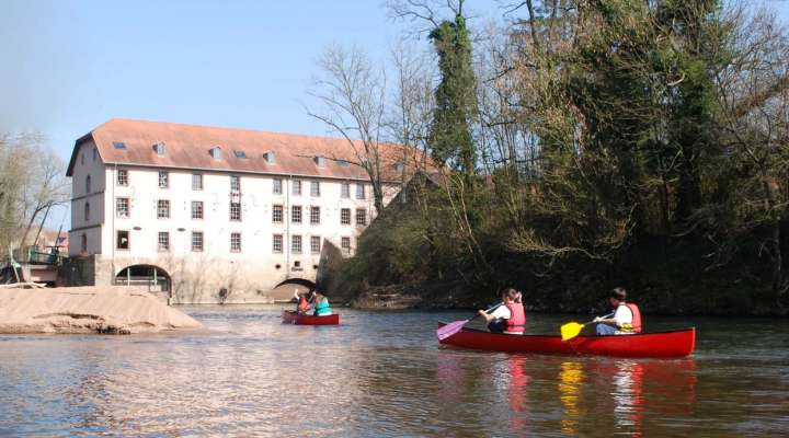 En canoë-kayak de la blies ou de la sarre