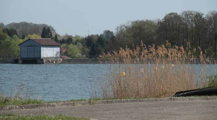 Route de la ligne maginot aquatique - étang réservoir