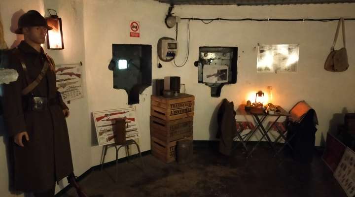 Route de la ligne maginot aquatique - blockhaus de défense