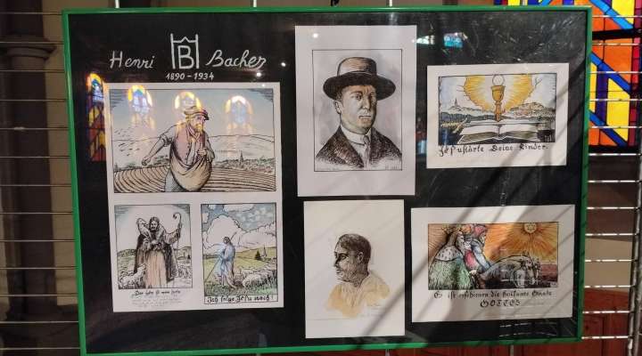 Exposition - Gravures colorisées de Henri Bacher