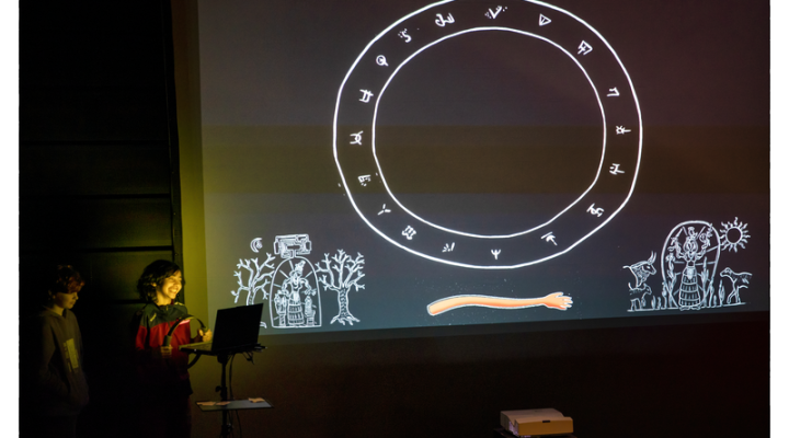 L'été des Curieux - Spectacle Minos, jeux vidéo collaboratif et récits mythologiques