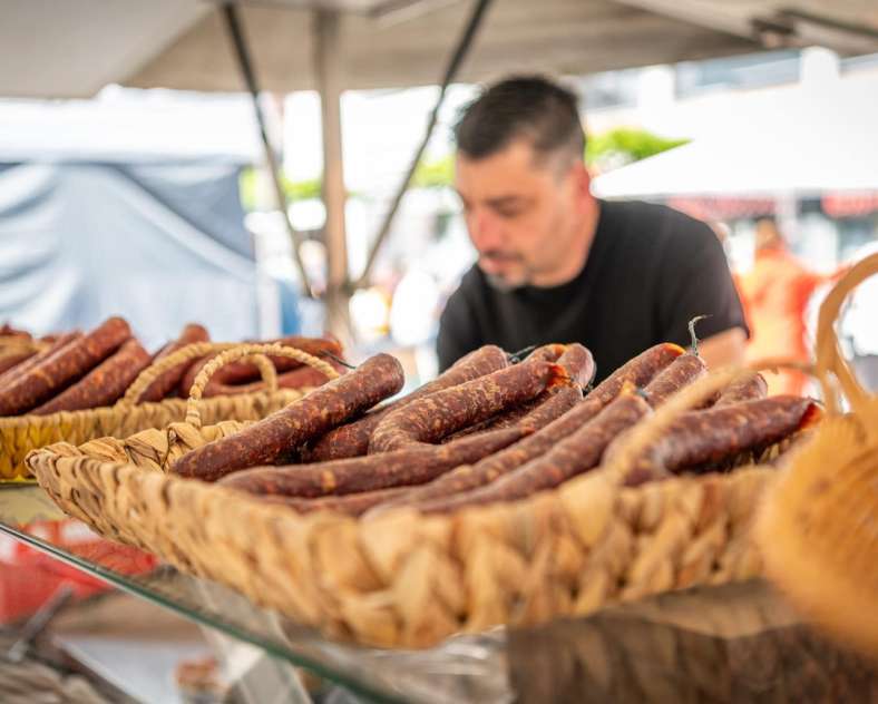Ville de Forbach. Marché des saveurs