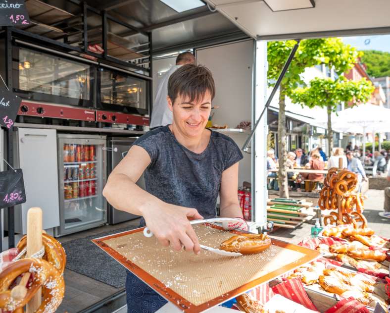 Ville de Forbach. Marché des saveurs