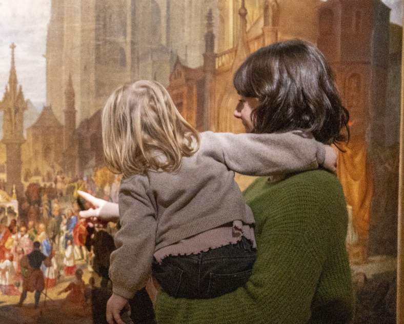 DR - source Ville de Metz Jeune public - Visite à quatre pattes au Musée de la Cour d'Or - Eurométropole de Metz