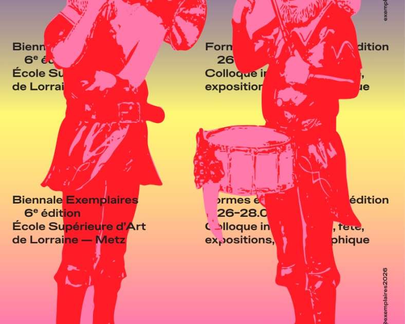 DR - source Ville de Metz Biennale Exemplaires - Formes et pratiques de l'édition 2026