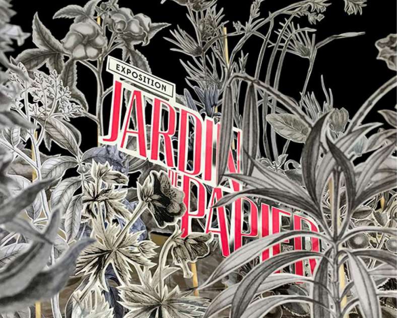 DR - source Ville de Metz Exposition - Jardin de papier
