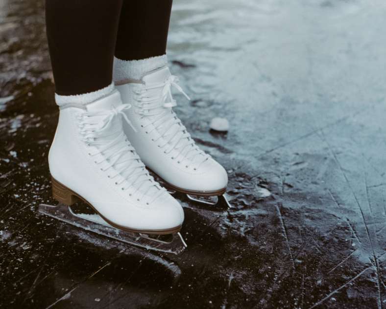 Weston M.  La patinoire de Noël