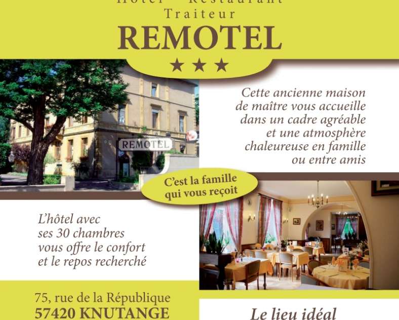 Remotel  Remotel restaurant du parc