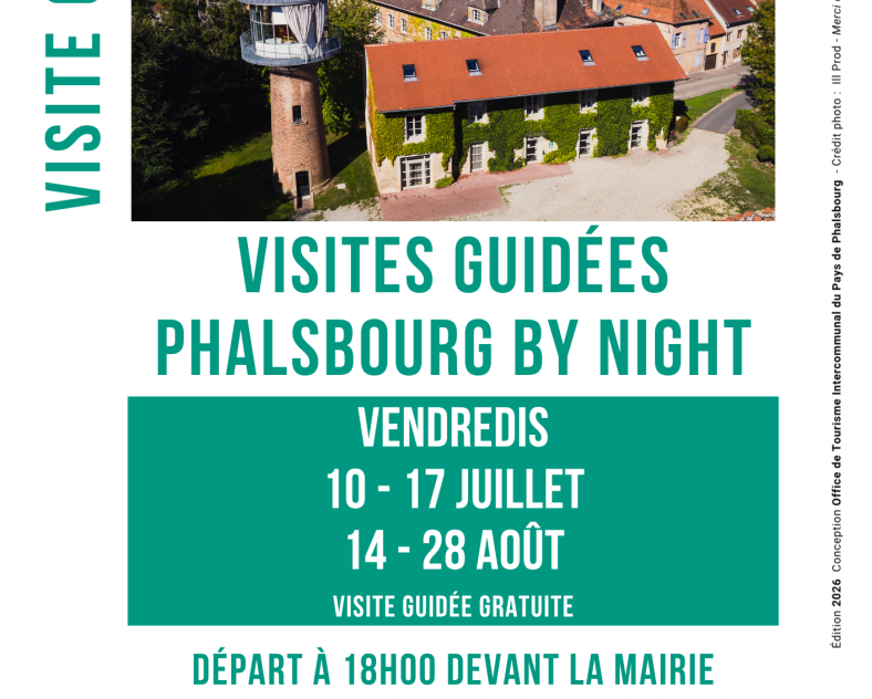 OTIPP Visite guidée - Phalsbourg by night