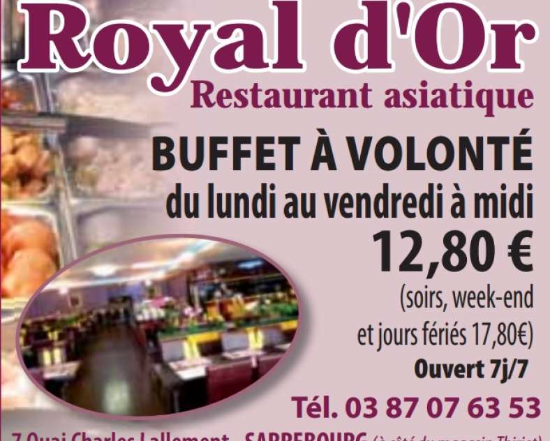 Facebook Royal d'Or Restaurant asiatique royal d'or