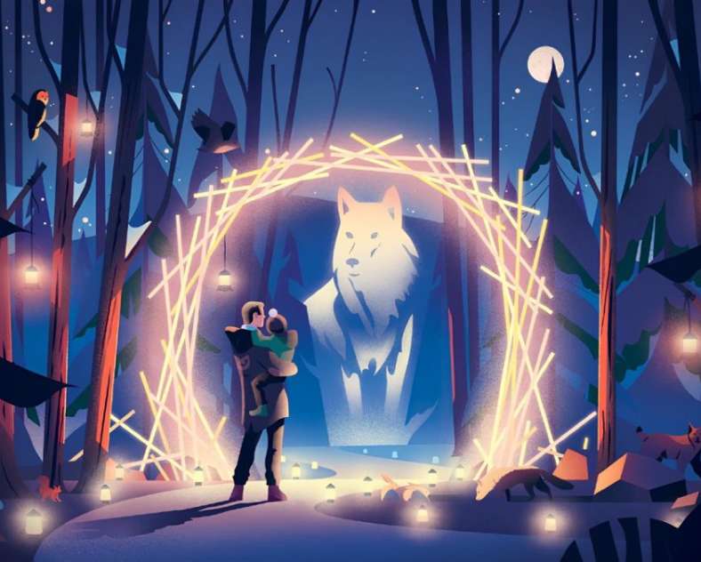 Tout-Metz  Parcours Lumières d'Hiver