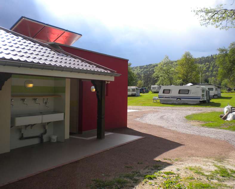 OTIPB  Aire de service camping-cars du camping la Bremendell