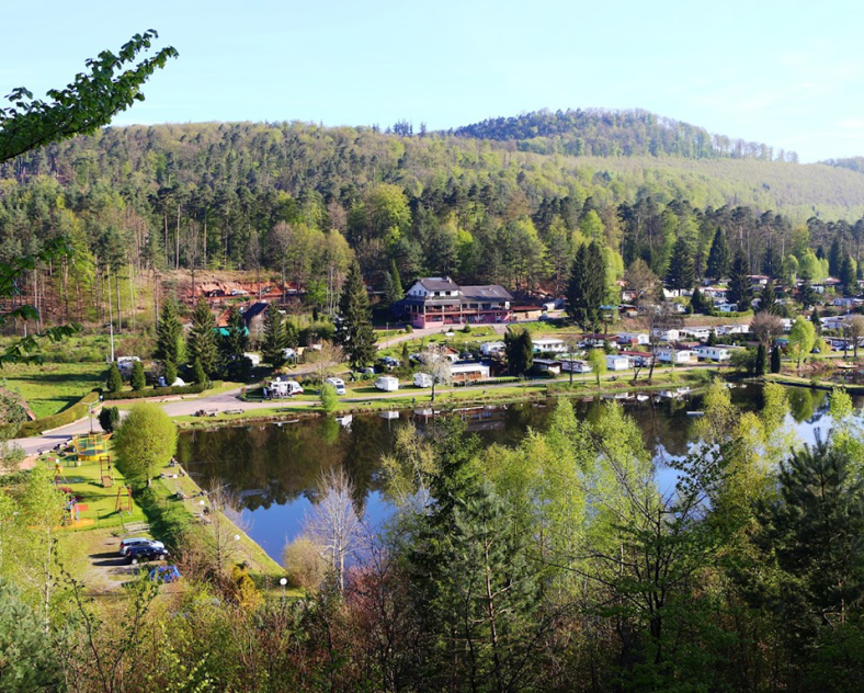 Céline Globetrekeuse Aire de service camping-cars du camping du Muhlenbach