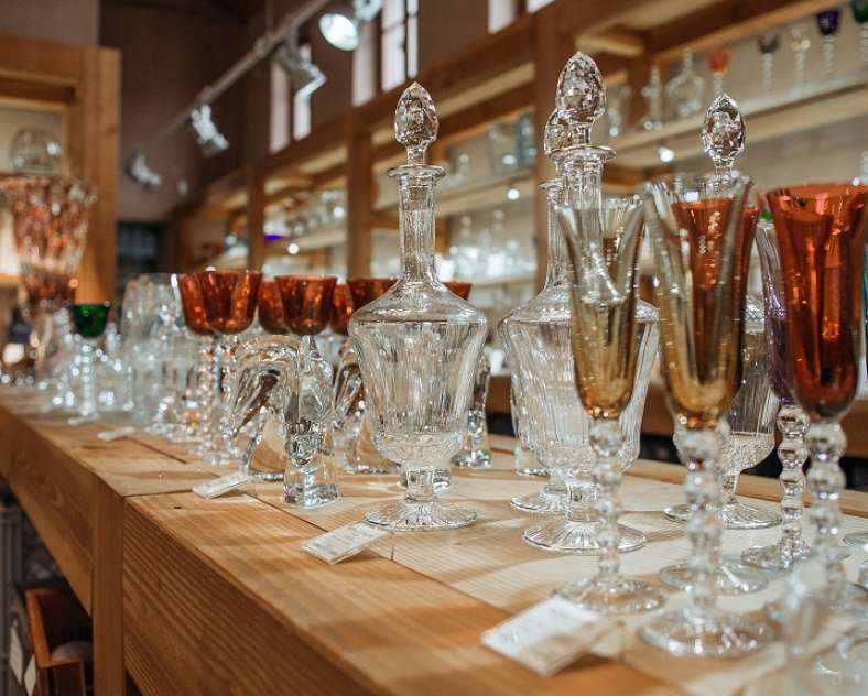 S. Beckerich  Comptoir de la manufacture - cristal de Saint-Louis