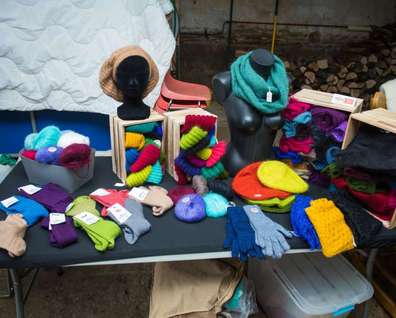 Gilles Dorschner Le mohair en Seille