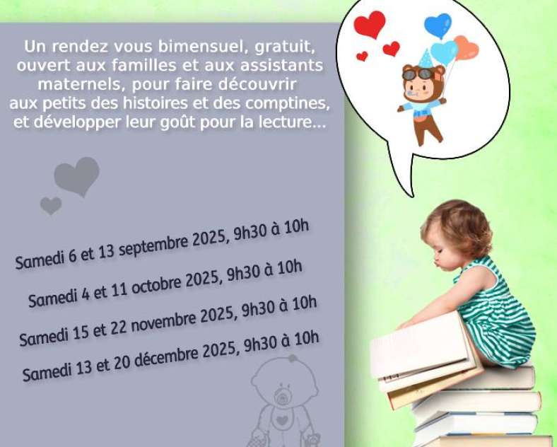 Médiathèque Delme  Bébés lecteurs