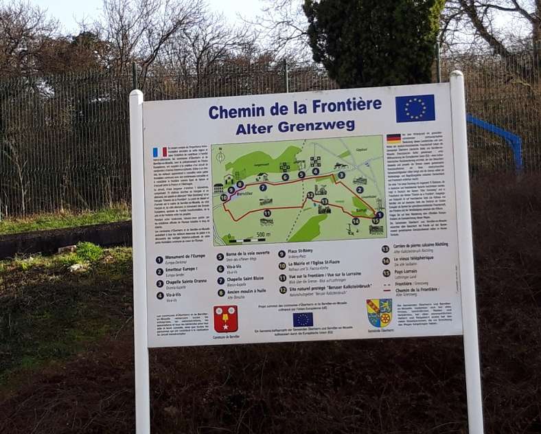 OT Saint-Avold Coeur de Moselle Chemin de la frontière