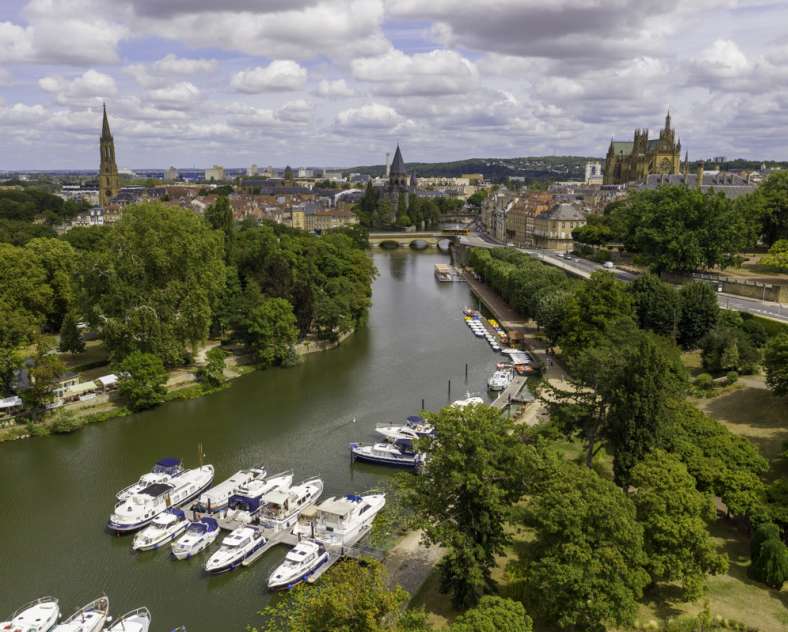 Guillaume Robert-Famy Véloroute la voie bleue - Metz - Pont-à-Mousson