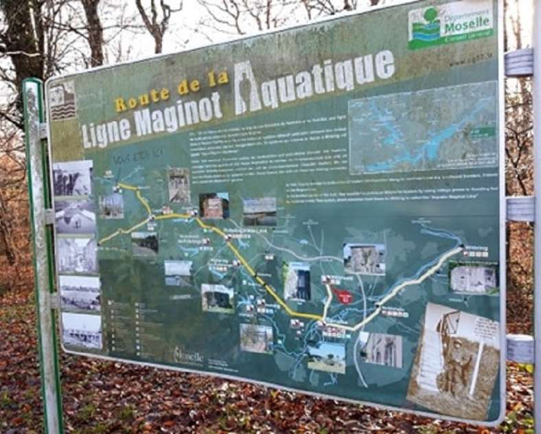 OT Saint-Avold Coeur de Moselle Route de la ligne Maginot aquatique