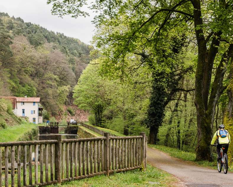 Melissa Peltenburg Reislegende Boucle vélo Saverne, Vallée de Éclusiers et Rocher de Dabo