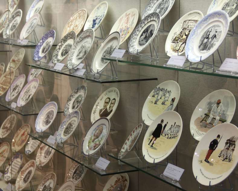 Sarreguemines Tourisme  Musée de la faïence - jardin d'hiver