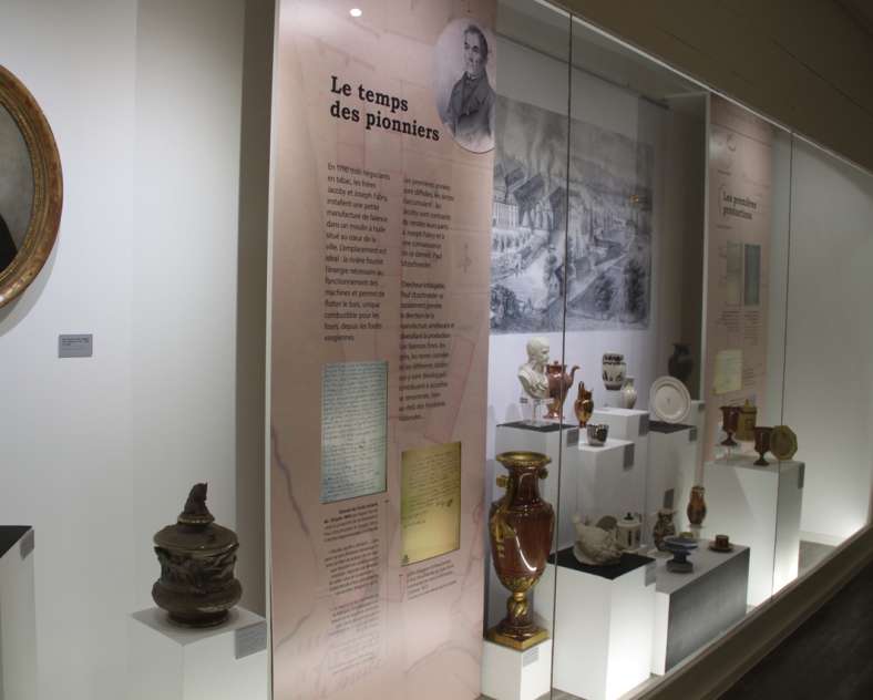 Sarreguemines Tourisme  Musée de la faïence - jardin d'hiver