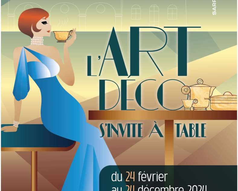 EXPOSITION - L'ART DECO S'INVITE À TABLE
