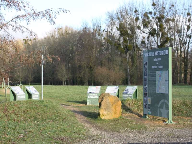 © J Demange / Communauté de Communes Mad & Moselle  Parcours Historique de la Bataille de Dornot-Corny 1944