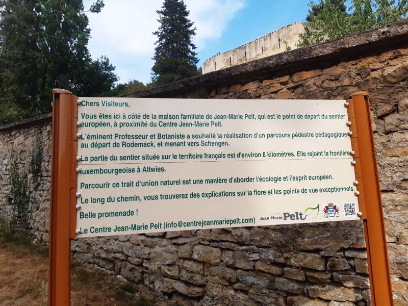OT CCCE Sentier Jean-Marie Pelt - Boucle familiale