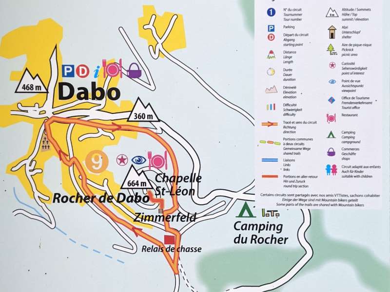Office de tourisme Dabo Circuit du Rocher