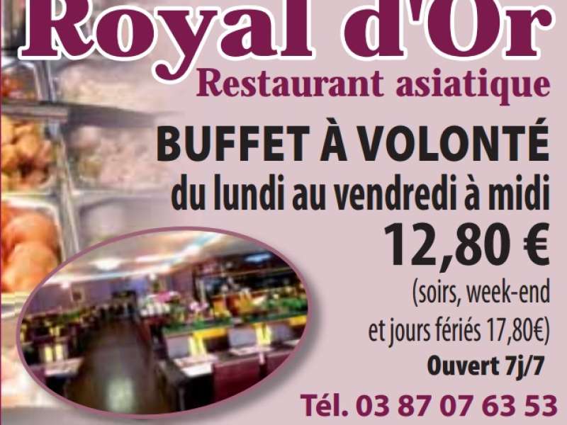 Facebook Royal d'Or Restaurant asiatique royal d'or
