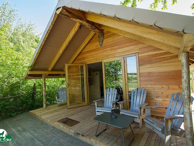 Parc Animalier de Sainte Croix Hébergement insolite - Lodge des Cerfs