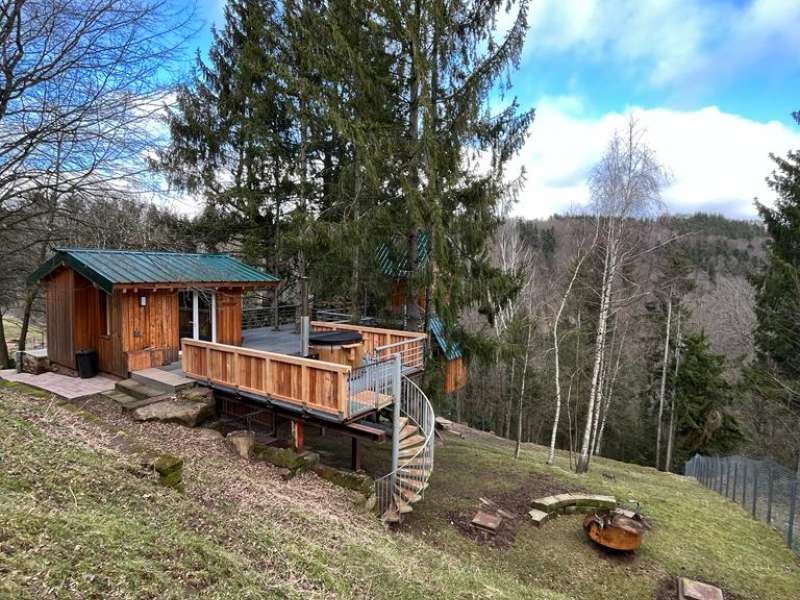 Cabanes de la Verrerie  Hébergement insolite - Les cabanes de la verrerie