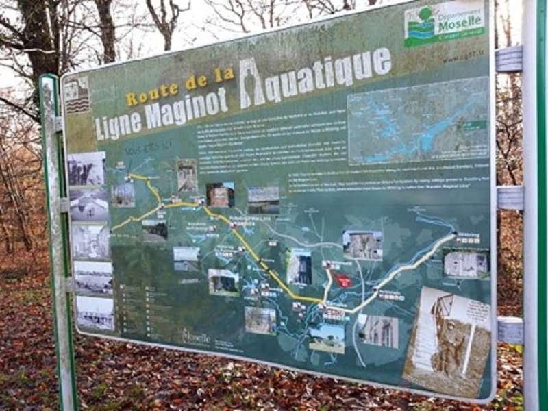 ROUTE DE LA LIGNE MAGINOT AQUATIQUE